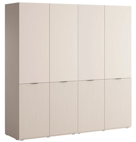 Zestaw 2 szaf modułowych Sandbox Nova 200 cm beż piaskowy