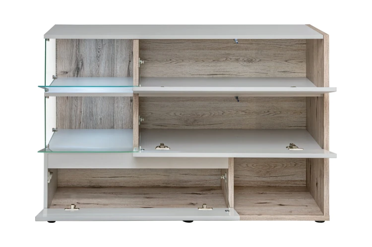 Komoda Silk 120 cm z oświetleniem LED do salonu