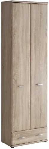 Szafa dwudrzwiowa Amario 60 cm z szufladą do przedpokoju dąb sonoma