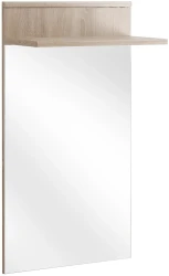 Lustro Amario 60 cm z półką do przedpokoju dąb sonoma