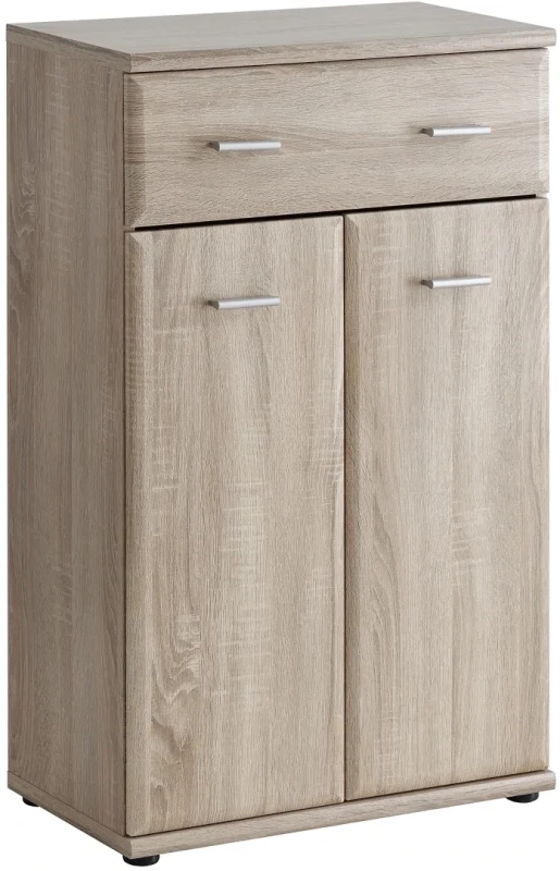 Komoda Amario 60 cm dwudrzwiowa z szufladą do przedpokoju dąb sonoma