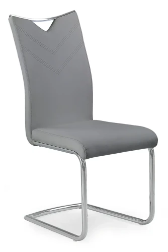 Krzesło K224 z uchwytem do jadalni popielaty