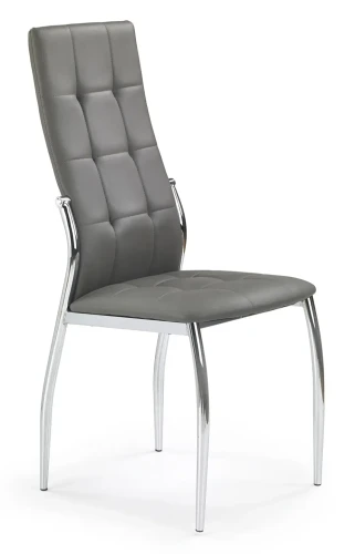 Krzesło K209 eco skóra do jadalni popielaty