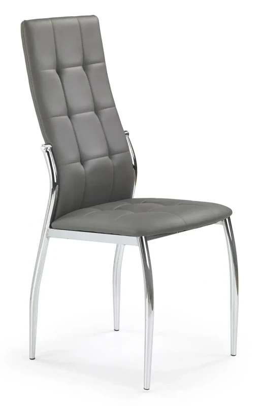 Krzesło K209 eco skóra do jadalni popielaty