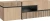 Szafka RTV Cross 150 cm z LED do salonu hickory jackson/czarny