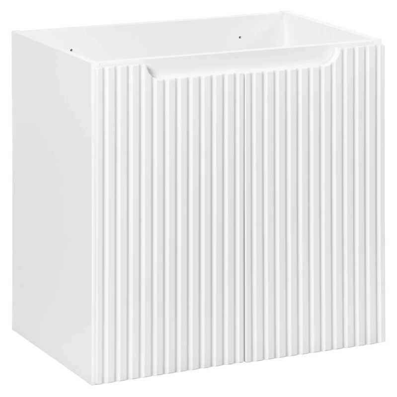 Zestaw mebli łazienkowych NOVA WHITE - szafka pod umywalkę 2 drzwi Nova White 82-60-2D