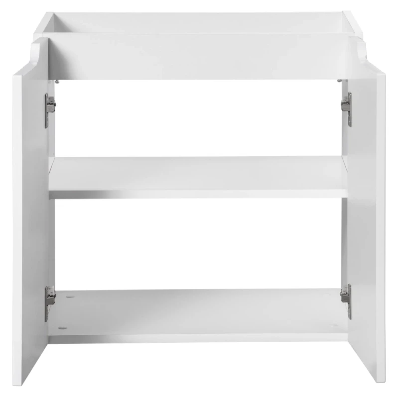 Zestaw mebli łazienkowych NOVA WHITE - szafka pod umywalkę 2 drzwi Nova White 82-60-2D