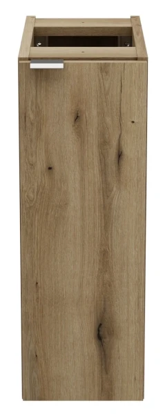 Zestaw mebli łazienkowych NOVA WHITE - szafka wąska pod blat 1 drzwi Nova Oak A 81-20-1D