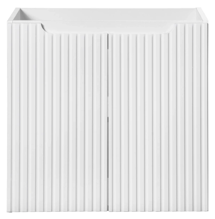 Zestaw mebli łazienkowych NOVA WHITE - szafka pod umywalkę 2 drzwi Nova White 82-60-2D