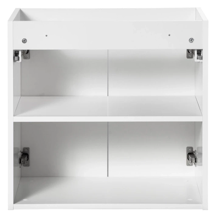 Zestaw mebli łazienkowych NOVA WHITE - szafka pod umywalkę 2 drzwi Nova White 82-60-2D
