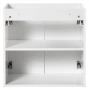 Zestaw mebli łazienkowych NOVA WHITE - szafka pod umywalkę 2 drzwi Nova White 82-60-2D