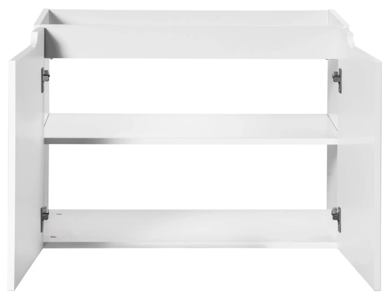 Zestaw mebli łazienkowych NOVA WHITE - szafka pod umywalkę 2 drzwi Nova White 82-80-2D