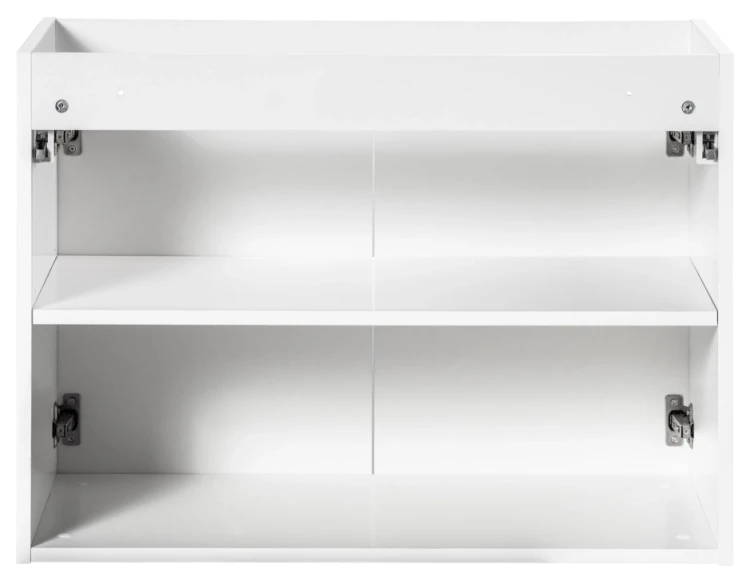 Zestaw mebli łazienkowych NOVA WHITE - szafka pod umywalkę 2 drzwi Nova White 82-80-2D