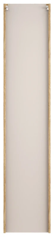 Szafka łazienkowa wysoka 1 drzwi OCEAN BEIGE beż + dąb olejowany