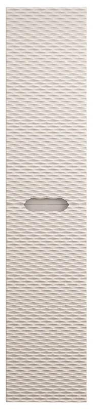 Szafka łazienkowa wysoka 2 drzwi OCEAN BEIGE beż + dąb olejowany