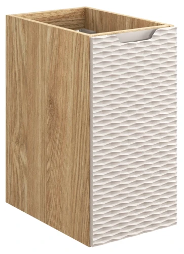 Szafka łazienkowa dolna pod blat 30 cm OCEAN BEIGE beż + dąb olejowany