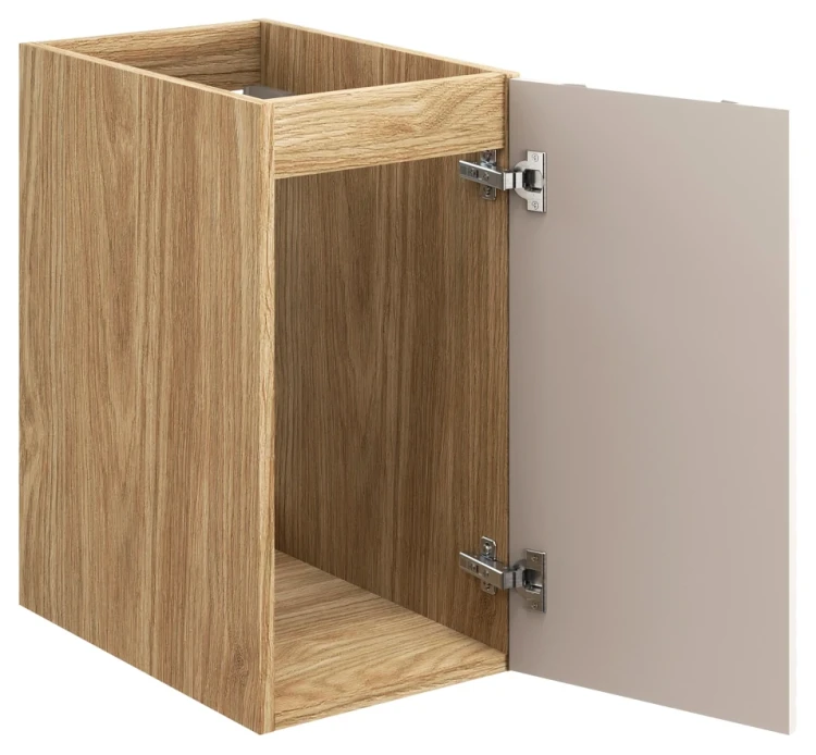 Szafka łazienkowa dolna pod blat 30 cm OCEAN BEIGE beż + dąb olejowany