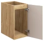 Szafka łazienkowa dolna pod blat 30 cm OCEAN BEIGE beż + dąb olejowany