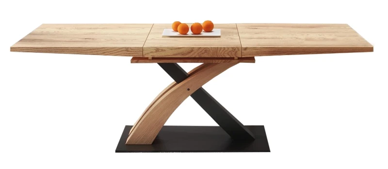 Stół rozkładany Sandor 3 160-220cm do jadalni dąb złoty