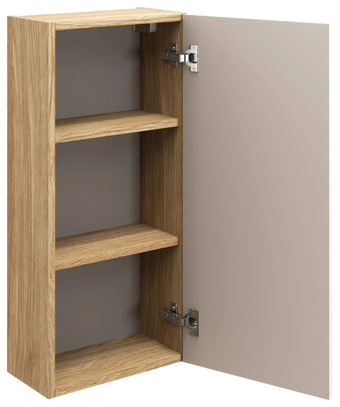 Szafka górna 35 cm OCEAN BEIGE beż + dąb olejowany