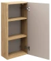 Szafka górna 35 cm OCEAN BEIGE beż + dąb olejowany