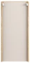 Szafka górna 35 cm OCEAN BEIGE beż + dąb olejowany