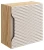 Szafka górna qubik 35 cm OCEAN BEIGE beż + dąb olejowany