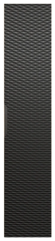 Szafka łazienkowa wysoka 1 drzwi OCEAN BLACK czarny + dąb olejowany