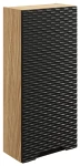 Szafka górna 35 cm OCEAN BLACK czarny + dąb olejowany