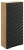 Szafka górna 35 cm OCEAN BLACK czarny + dąb olejowany