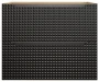 Szafka łazienkowa pod umywalkę 70 cm 2 szuflady LUXOR BLACK czarny + dąb olejowany