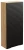 Szafka górna 35 cm LUXOR BLACK czarny + dąb olejowany