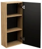 Szafka górna 35 cm LUXOR BLACK czarny + dąb olejowany