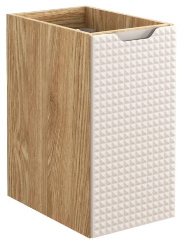 Szafka łazienkowa dolna pod blat 30 cm LUXOR BEIGE beż + dąb olejowany