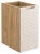 Szafka łazienkowa dolna pod blat 30 cm LUXOR BEIGE beż + dąb olejowany