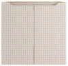 Szafka łazienkowa pod umywalkę 60 cm 2 drzwi LUXOR BEIGE beż + dąb olejowany