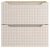 Szafka łazienkowa pod umywalkę 60 cm 2 szuflady LUXOR BEIGE beż + dąb olejowany