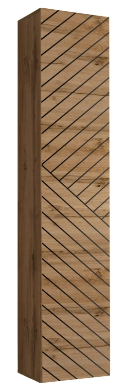 Szafka wisząca Switch I 30 cm z 3 półkami do salonu dąb wotan