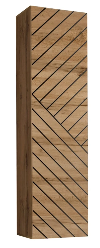 Szafka wisząca Switch II 30 cm z 2 półkami do salonu dąb wotan