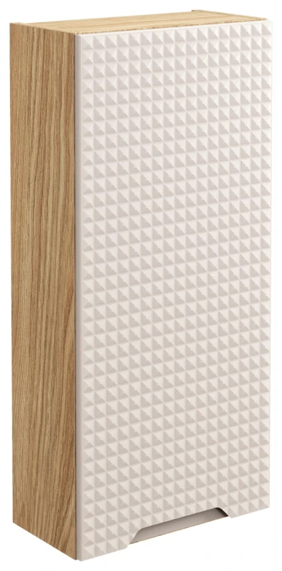 Szafka górna 35 cm LUXOR BEIGE beż + dąb olejowany