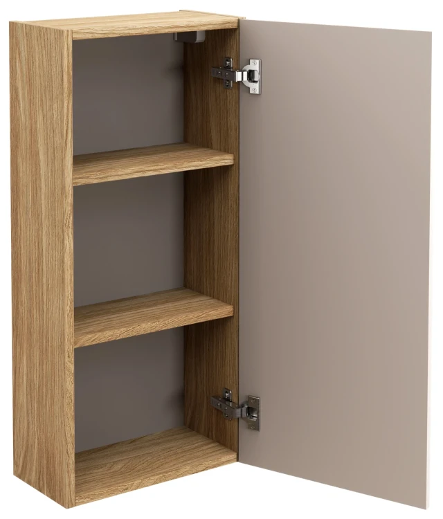 Szafka górna 35 cm LUXOR BEIGE beż + dąb olejowany