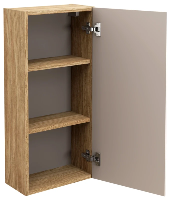 Szafka górna 35 cm LUXOR BEIGE beż + dąb olejowany