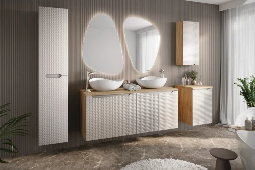 Szafka górna 35 cm LUXOR BEIGE beż + dąb olejowany