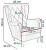 Fotel uszak Lily Classic w stylu skandynawskim