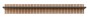 Półka wisząca Liam 160 cm do salonu hickory jackson/czarny