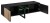Szafka RTV Cameron 163 cm z LED do salonu czarny/hickory jackson
