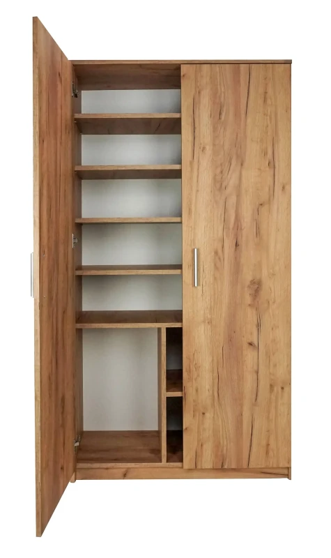 Szafa na buty Point - dąb złoty craft