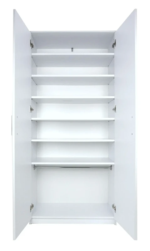 Szafa na buty Dori  - biały gładki