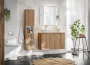 Szafka górna qubik 30 cm NOVA OAK dąb coast evoke - aranżacja