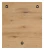 Lustro 50 cm NOVA OAK dąb coast evoke